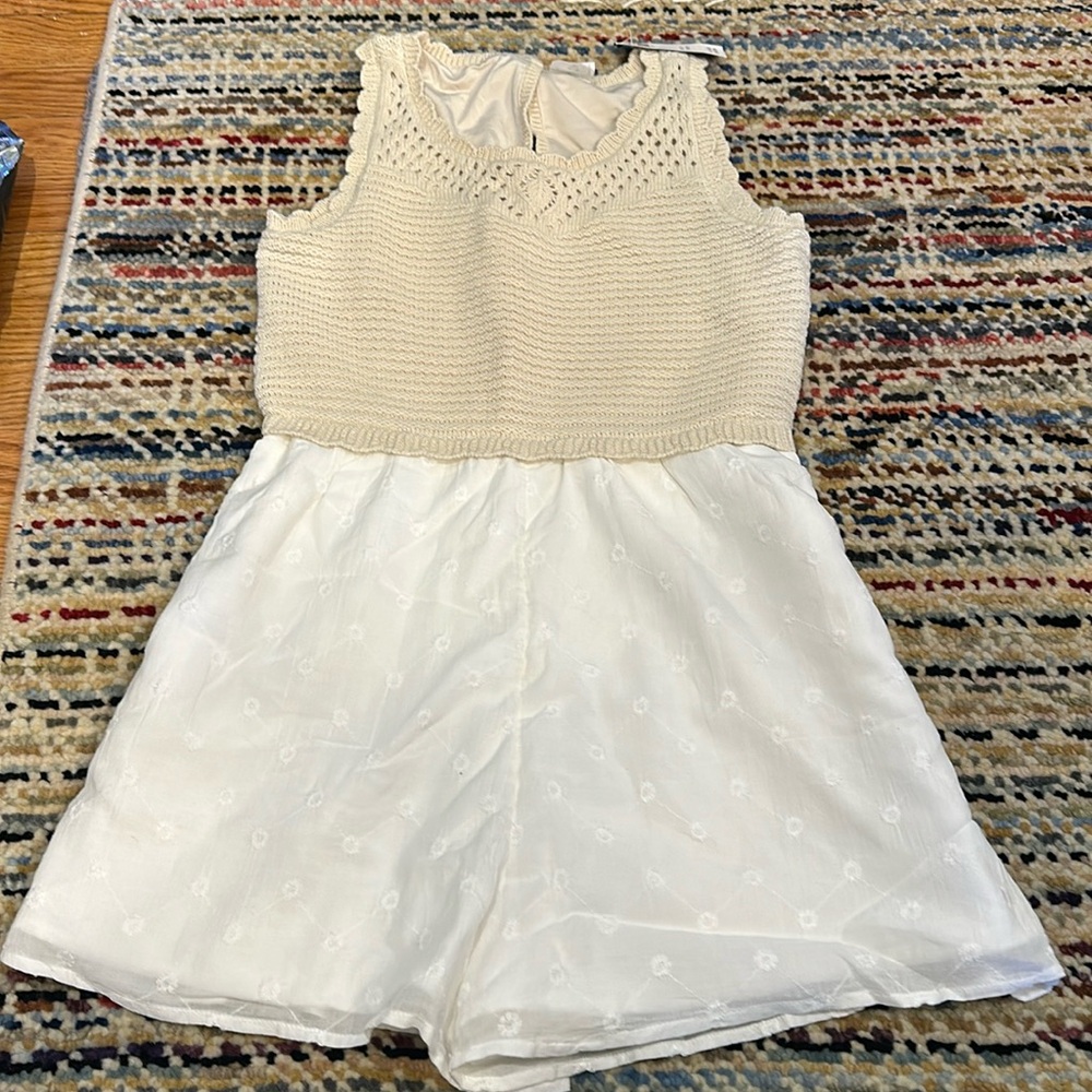 NWT Abercrombie Kids Knitted Romper